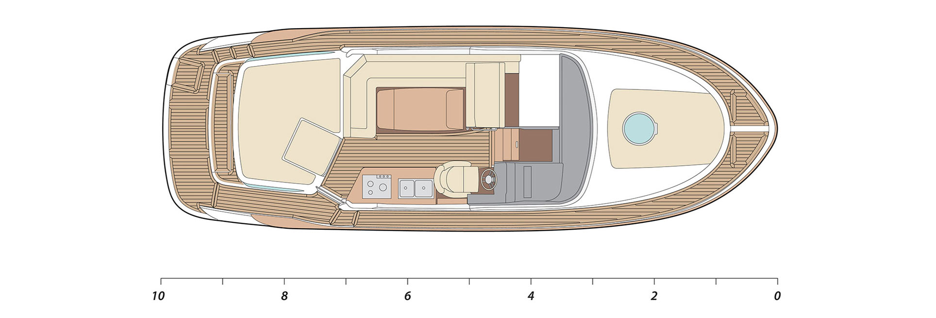 Marex 320 Aft Cabin Cruiser Baltic Boat